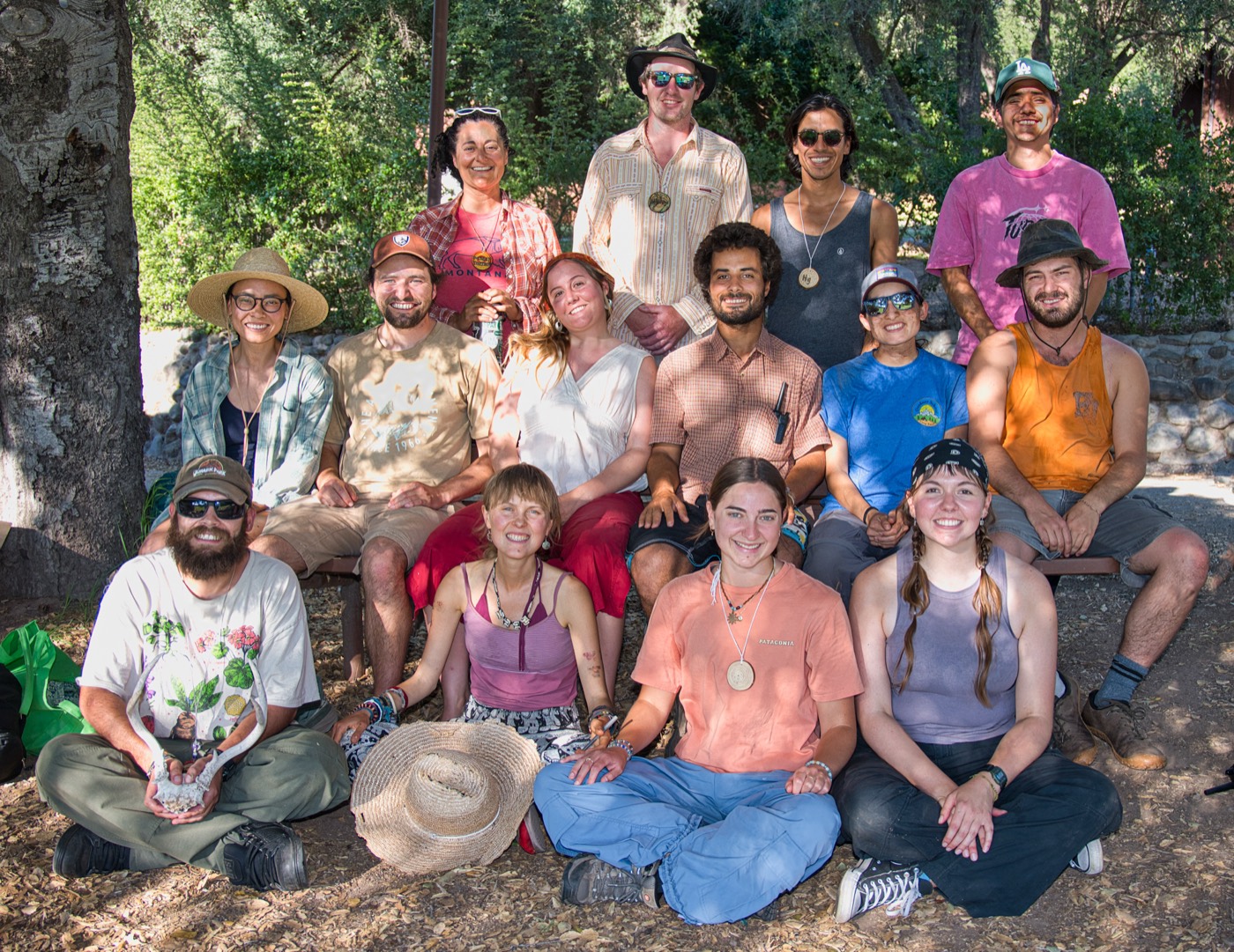 The 2026 Outdoor School staff team at Camp Ramah